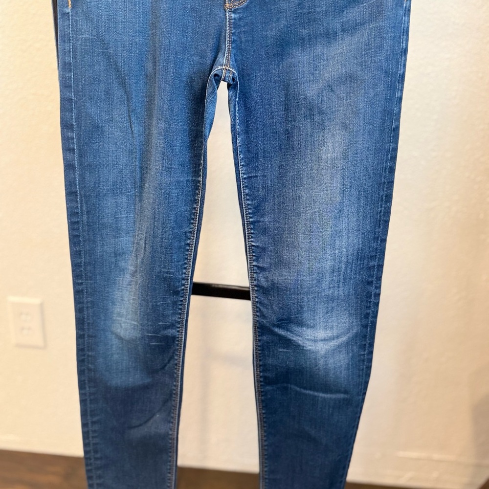 Hudson Jeans Women's Blue Skinny Jeans - Picture 3 of 14